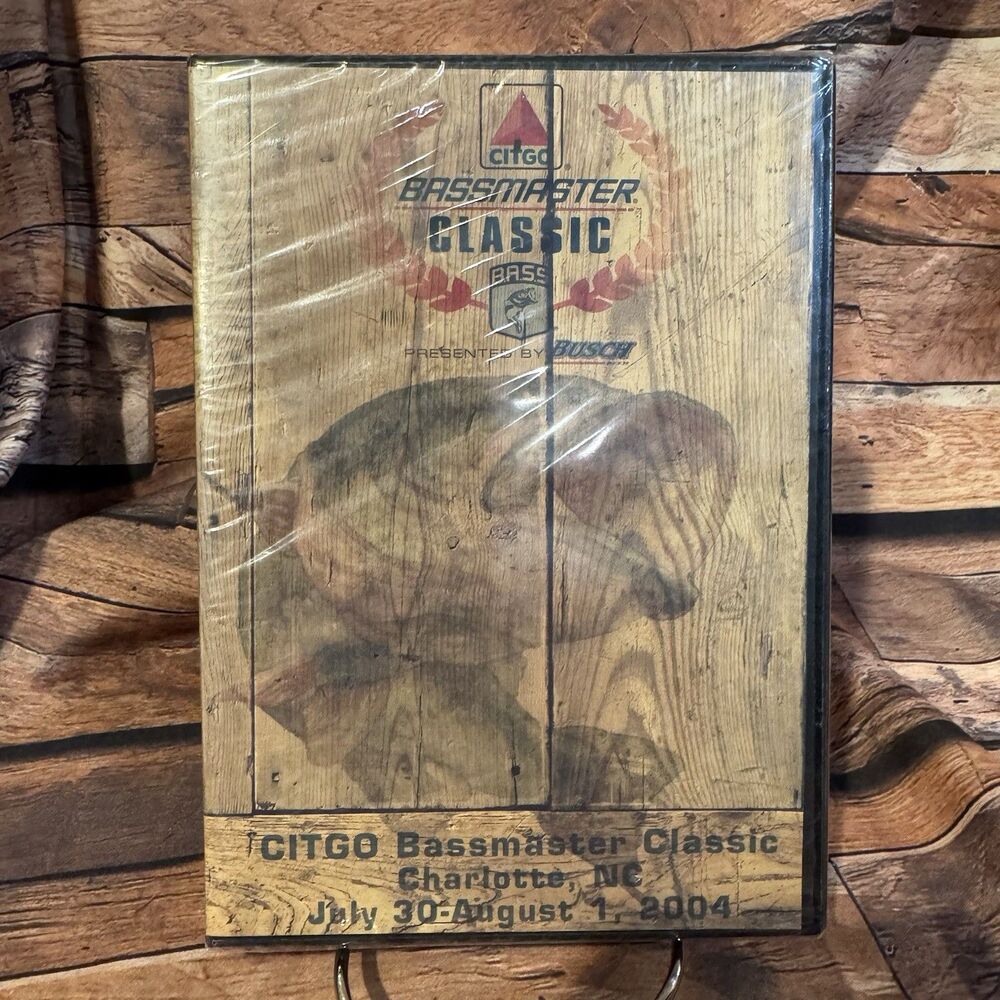 CITGO Bassmaster Classic 2004 DVD Charlotte NC Lake Wylie Fishing Brand Sealed